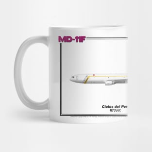 McDonnell Douglas MD-11F - Cielos del Peru (Art Print) Mug